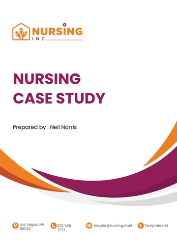 Free Nursing Case Study Template to Edit Online