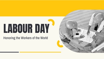 Free Labour day PPT Template to Edit Online
