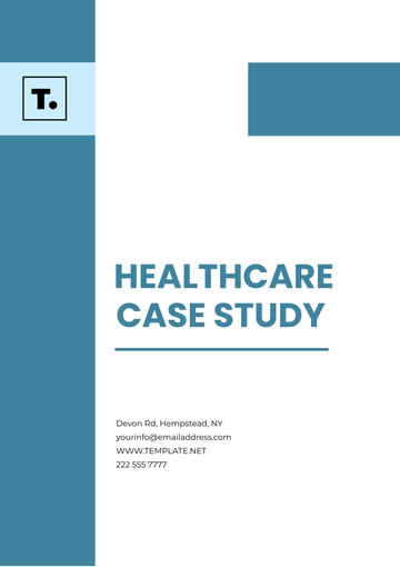 Free Healthcare Case Study Template to Edit Online