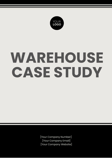 Free Warehouse Case Study Template to Edit Online