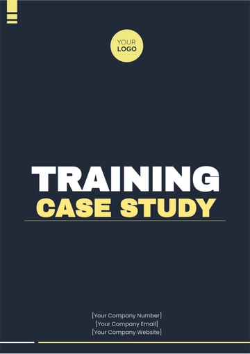 Free Training Case Study Template to Edit Online
