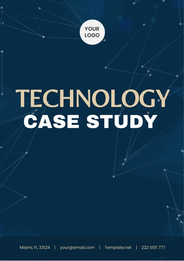 Free Technology Case Study Template to Edit Online