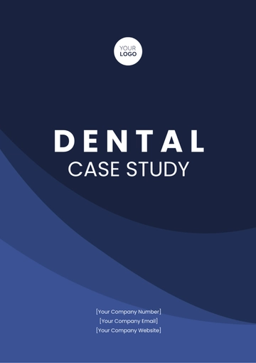 Free Dental Case Study Template to Edit Online