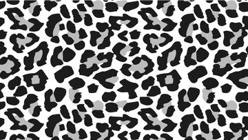 Free White Cheetah Print Background to Edit Online