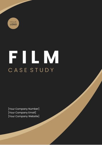 Free Film Case Study Template to Edit Online