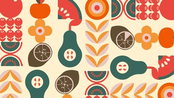 Free Abstract Food Background to Edit Online