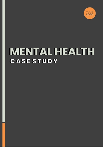 Free Mental Health Case Study Template to Edit Online
