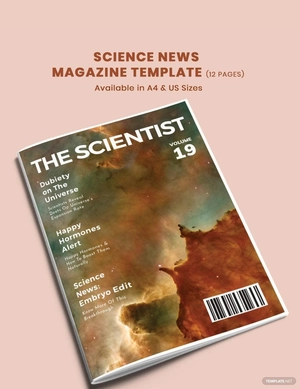 Science News Magazine Template