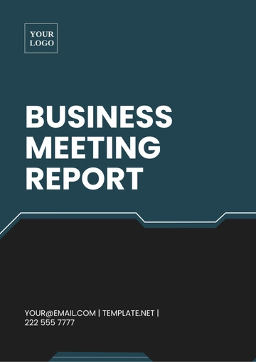 Free Business Trip Report Template to Edit Online
