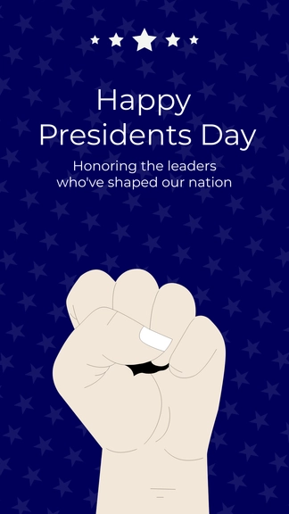 Free Presidents day Congratulations Instagram Post to Edit Online
