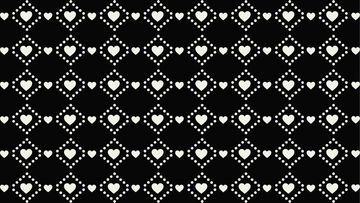 Free Black Heart Background to Edit Online