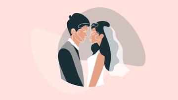 Free Wedding Clipart Background to Edit Online