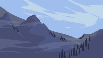 Free Clipart Mountain Background to Edit Online