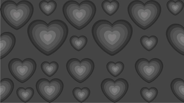 Free black hearts background to Edit Online