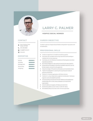 Hospice Social Worker Resume