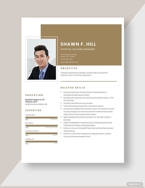 Hospital Account Manager Resume