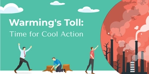 Free Global Warming Blog Banner Template to Edit Online