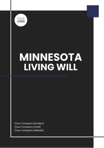 Free Minnesota Living Will Template to Edit Online