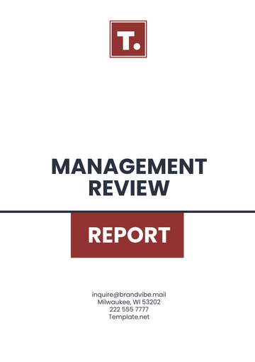 Free Management Review Report Template to Edit Online