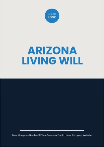 Free Arizona Living Will Template to Edit Online