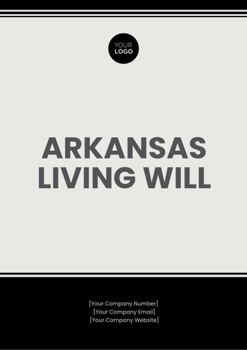 Free Arkansas Living Will Template to Edit Online