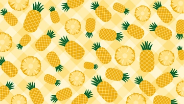 Free Summer Pineapple Background to Edit Online