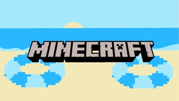 Free Minecraft Summer Background to Edit Online