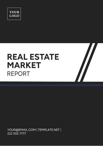 Free Real Estate Market Report Template to Edit Online