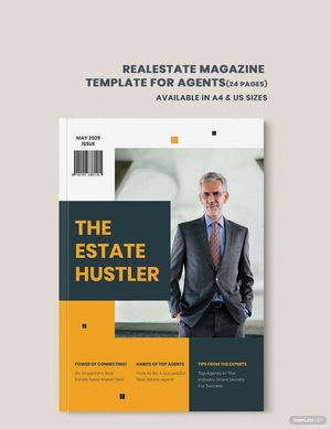 Real Estate Magazine Template For Agents