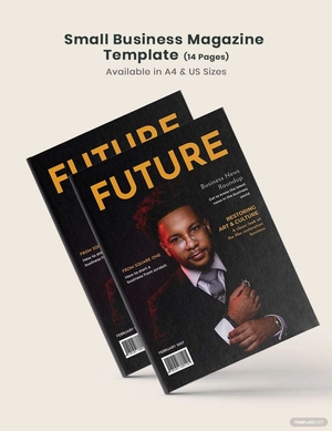 Small Business Magazine Template
