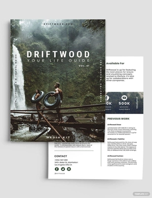 Magazine Media Kit Template