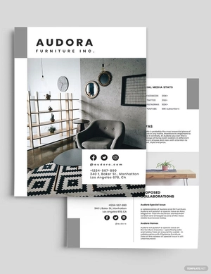 Product Media Kit Template