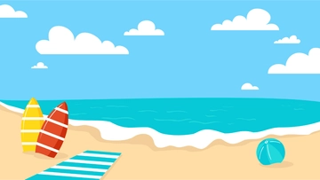 Free Summer Desktop Background to Edit Online