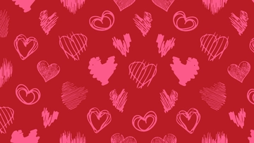 Free Abstract Love Hearts Background to Edit Online