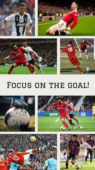 Free Football Photo Collage Template to Edit Online