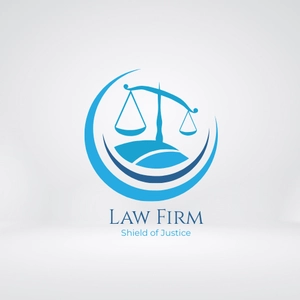 Free Law Firm Shield of Justice Logo Template to Edit Online