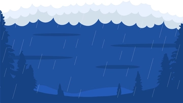 Free Winter Rain Background to Edit Online