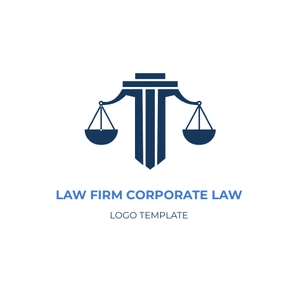Free Law Firm Corporate Law Logo Template to Edit Online