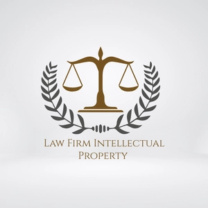 Free Law Firm Intellectual Property Logo Template to Edit Online