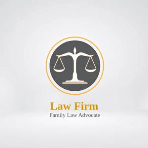 Free Law Firm Family Law Advocate Logo Template to Edit Online