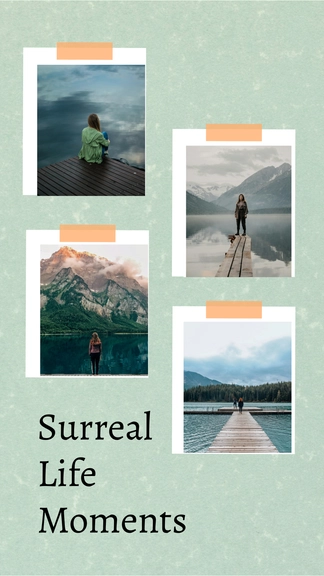 Free Surreal Photo Collage Template to Edit Online