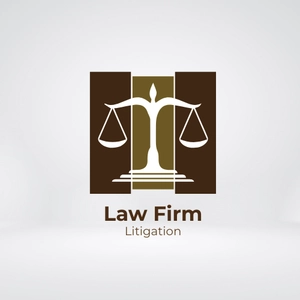Free Law Firm Litigation Logo Template to Edit Online