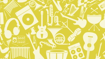 Free Music Summer Background to Edit Online