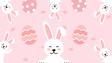 Free Easter Preppy Background to Edit Online