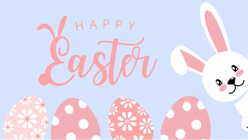 Free Easter Computer Background to Edit Online
