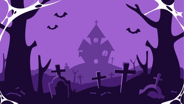 Free Halloween Graveyard Background to Edit Online