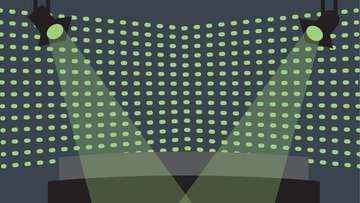 Free Green Light Background to Edit Online