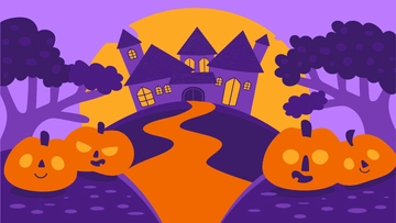 Free Halloween Animated Background to Edit Online