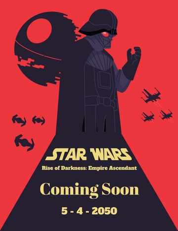 Free Star Wars Flyer Template to Edit Online