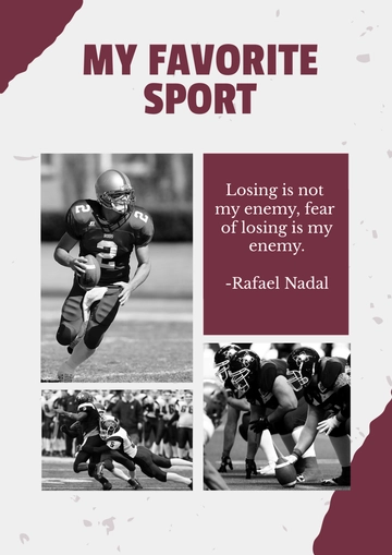 Free Outdoor Sports Collage Template to Edit Online